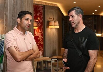 استقبال هاشمیان از پرسپولیسی‌ها در ترکیه - پارس فوتبال