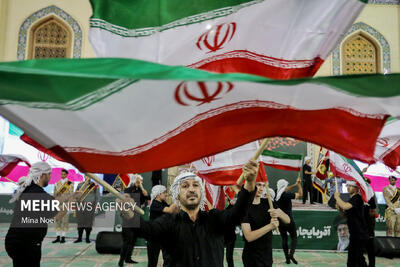 مراسم بزرگداشت شهدای اقتدار در مصلی تبریز - پارس فوتبال