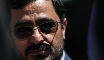 حضور سعید مرتضوی در مراسم گرامیداشت شهدای حمله اسرائیل به زندان اوین