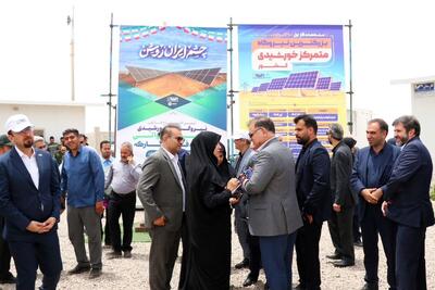 فاز نخست نیروگاه خورشیدی فولاد مبارکه افتتاح شد