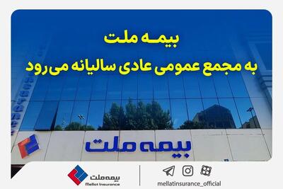مجمع عمومی عادی سالیانه شرکت بیمه ملت برگزار می‌شود