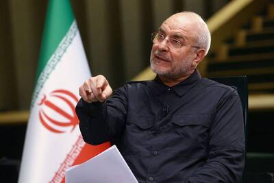 گفت‌وگوی تلویزیونی رئیس مجلس درباره جنگ ۱۲ روزه