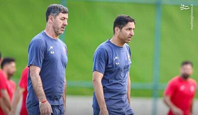 عکس/ نخستین تمرین فصل جدید پرسپولیس با وحید هاشمیان