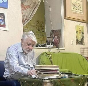 عکسی جدید از میرحسین موسوی که دخترش منتشر کرد | اقتصاد24