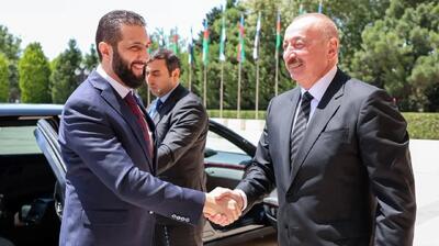 جزئیات دیدار «جولانی» با «الهام علی‌اف» در باکو