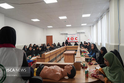 برگزاری دوره آموزشی «طب رزم» در بندرعباس