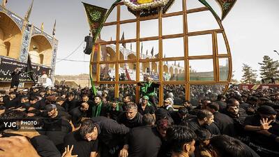 آیین سنتی زیر سایه نخل در یزد