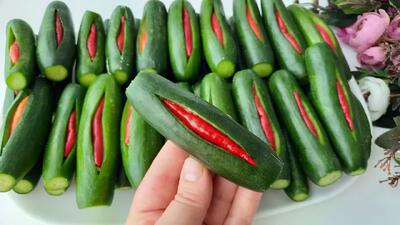 روش متفاوت تهیه خیارشور آسان و خوشمزه
