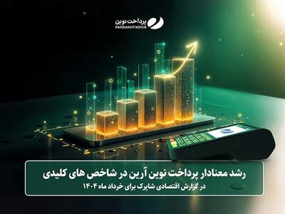 رشد معنادار پرداخت نوین آرین در شاخص های کلیدی