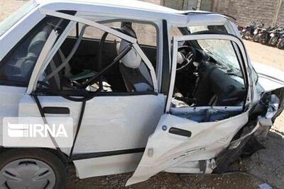 تصادف در محمد شهر کرج پنج مصدوم داشت
