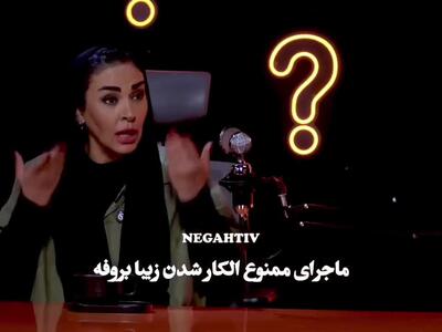 زیبا بروفه: فیلم خصوصی ام بخاطر رضا عطاران لو رفت و ممنوع الکار شدم | 22 تیر 1404
