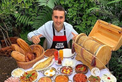 سرآشپز معروف ترکیه‌ای به سبک خودش از ایران حمایت کرد