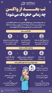 تب بعد از واکسن چه زمانی خطرناک می‌شود؟