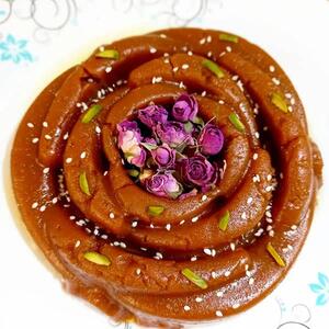 حلوای سوهان، ترکیب شیرینی و سنت