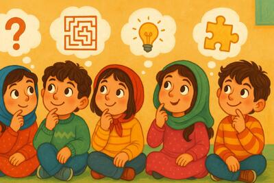سرگرمی برای 6 تا 8 ساله ها/ من چیستم؟