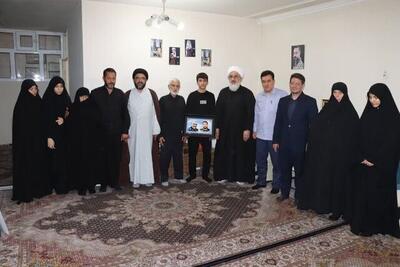 دیدار شهردار تبریز با خانواده شهدای جنگ دوازده‌روزه
