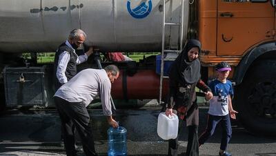 قطعی آب در این مناطق تهران
