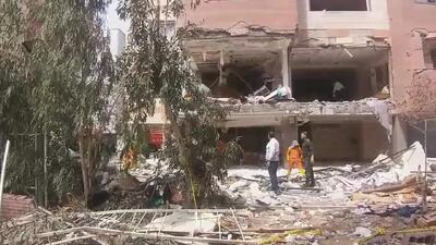 فیلم جدید از محل حادثه انفجار در پردیسان