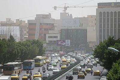 کیفیت هوای تهران امروز دوشنبه 23 تیرماه