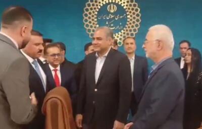 دیدار صمیمانه وزرای کشور ایران، عراق و پاکستان در سالن پیامبر اعظم جهت حضور در نشست سه جانبه