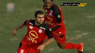 ذوب آهن ۲-۳ پرسپولیس (کامبک با سوپرگل وحشتناک مازیار زارع)