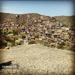 عکس/ چشم انداز رویایی از روستای کنگ ماسوله نگین سبرسبز طرقبه | اقتصاد24