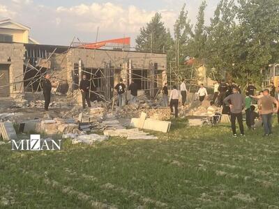 ۱۱ بنای نیمه کاره و ۶ دیوارکشی غیرمجاز در چمستان قلع و قمع شد