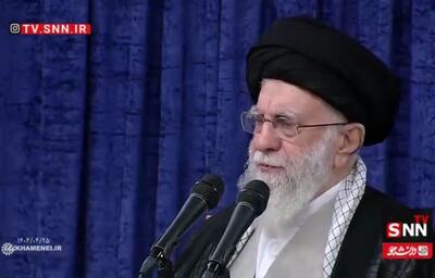 رهبر انقلاب: دستگاه‌های نظامی و دیپلماسی کار خود را با قوت ادامه دهند، اما با رعایت جهت‌گیری‌ها/ اعتراض به دستگاه‌های نظامی و دیپلماسی باید با لحن قابل قبول و بعد از اطلاع‌یابی باشد + فیلم