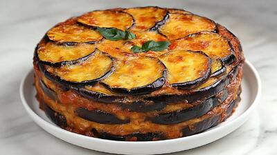طرز تهیه کیک بادمجان فوق العاده خوشمزه بدون نیاز به گوشت