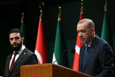اردوغان در تماس با جولانی: حملات اسرائیل تهدیدی برای منطقه است