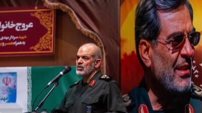 سردار وحیدی: دشمن صهیونیستی زیر پای موشک‌های رزمندگان ما له شد