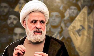 نعیم قاسم: مسئله اصلی اسرائیل خلع سلاح حزب‌الله نیست، تجزیه لبنان است