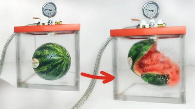 تایم لپس اتاق خلاء و حقایق جالب درباره خلاء!