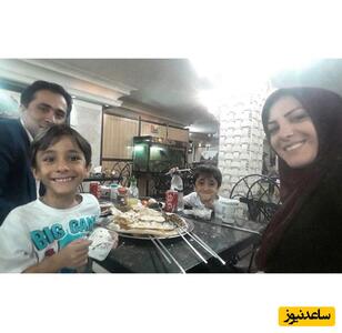 عکس/ شام خانوادگی المیرا شریفی مقدم در یک جگرکی | اقتصاد24