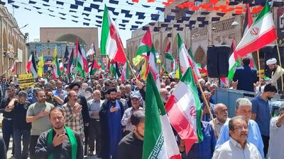 فیلم/ راهپیمایی جمعه های خشم در یزد