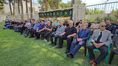 حضور اهالی فوتبال در مراسم زنده‌یاد امیر ابوطالب، پیشکسوت باشگاه راه آهن