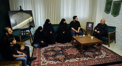 حضور قالیباف در منزل شهید حاجی‌زاده | جهان نیوز