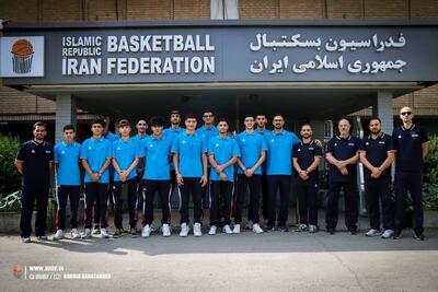 تیم ملی زیر ۱۶ سال بسکتبال ایران راهی اردن شد - پارس فوتبال