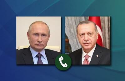 گفتگوی پوتین و اردوغان درباره تحولات سوریه