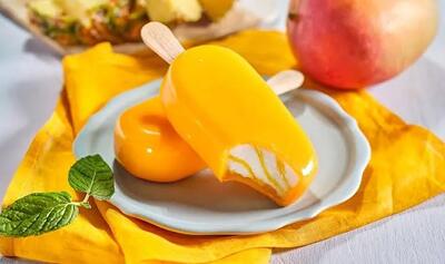 طرز تهیه بستنی مگنوم انبه و نارگیل
