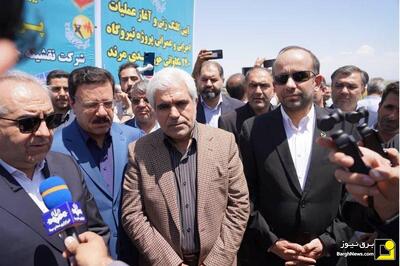 آغاز عملیات اجرایی نیروگاه خورشیدی ۲۴۰ مگاواتی مرند