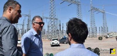 بازدید معاون فنی و مهندسی ساتبا از طرح پست ۴۰۰ کیلوولت میل‌نادر سیستان و بلوچستان