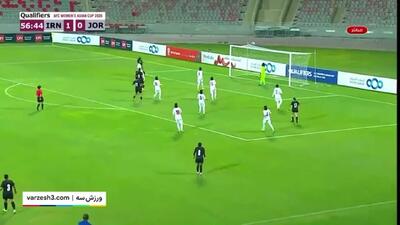 ببینید؛ خلاصه بازی تیم‌ملی زنان ایران 2 - زنان اردن 1