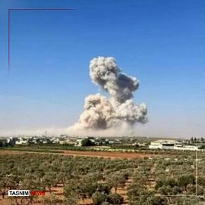 انفجار در یک فرودگاه نظامی در لاذقیه