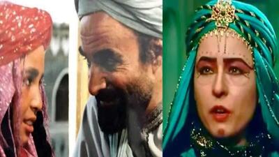 تصویر روز | آزیتا حاجیان «کنیز رومی» سریال امام علی (ع) | گلی شی