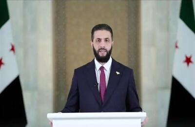 نطق تلویزیونی الجولانی در پی اعلام آتش‌بس فوری در السویداء