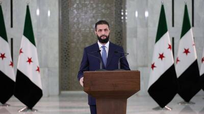 جولانی: از تمام جنایات السویدا اعلام برائت می‌کنیم