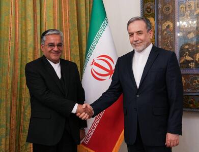 دیدار رئیس جدید دفتر حفاظت منافع ایران در قاهره با وزیر امور خارجه