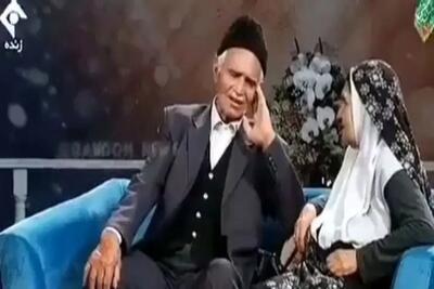آواز احساسی؛ عاشق ترین پیرمرد دنیا رو آنتن زنده برا حاج خانومش جوری خوند زن گریه کرد