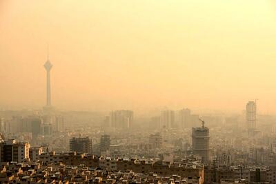 احتمال وقوع طوفان گرد و خاک در تهران